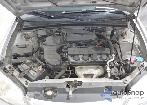 2003 Honda Civic Lx из США, поврежденный, VIN 2HGES16533H620724